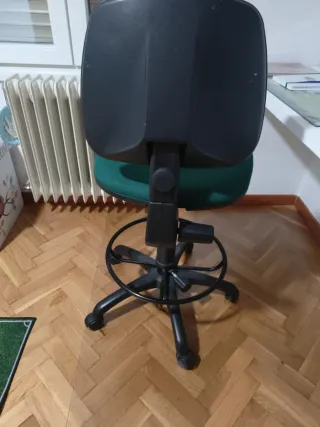 Silla de oficina verde