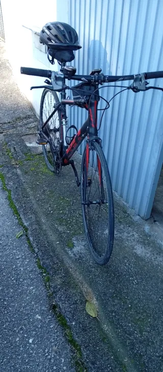 Bicicleta de aluminio seminueva