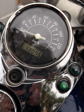 Suzuki Intruder VL 125 Custom Azul/Plata