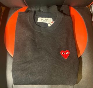 Jersey Comme des Garçons PLAY Corazón Rojo