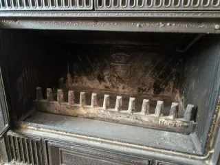 Hergom Chimenea Leña Cristal Metal