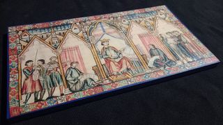 Cuadro Corte del Rey Alfonso X