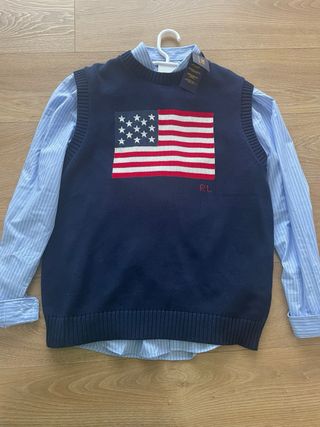 Chaleco Polo Ralph Lauren Bandera USA
