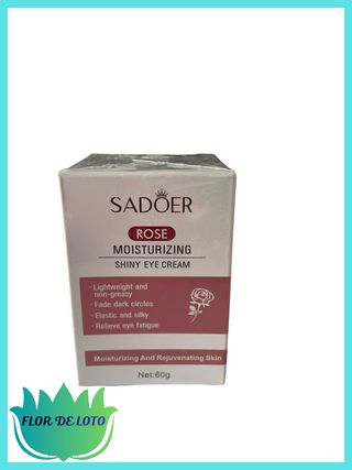 Crema Ojos Sadoer Rose Moisturizing Shiny