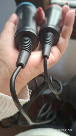 Micrófonos Rojo y Azul Nintendo Wii GAMEWARE