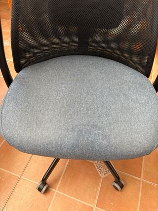 Silla de Oficina IKEA Negra y Gris