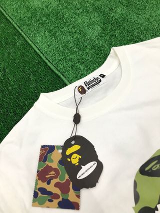 Camiseta Bape Talla M Camuflaje Verde