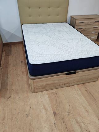 Canapé abatible y colchón