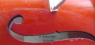 Violín 4/4 Kreutzer School con funda y arco