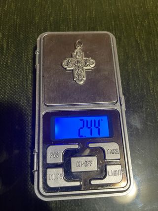 Cruz de plata italiana