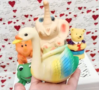 ANTIGUOS MUÑECOS DE GOMA AÑOS 80 Y 90 A 3 € UNIDAD