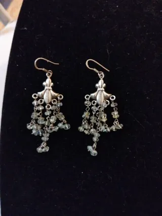 Pendientes Plata con Piedras