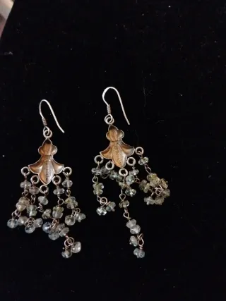 Pendientes Plata con Piedras