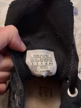 Converse Chuck Taylor Lana Nero Tg 39