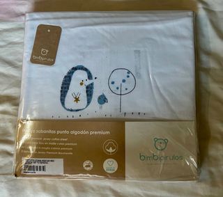 Sábanas Cuna Bimbipirulos Algodón Premium