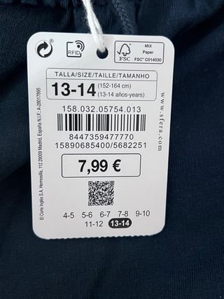 3 Pantalones Deportivos Talla 13-14 de niño