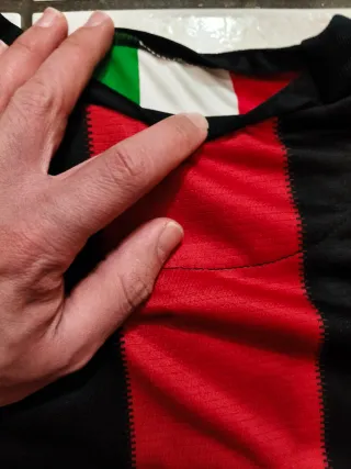 AC Milan 2010 Adidas ClimaCool Jersey M