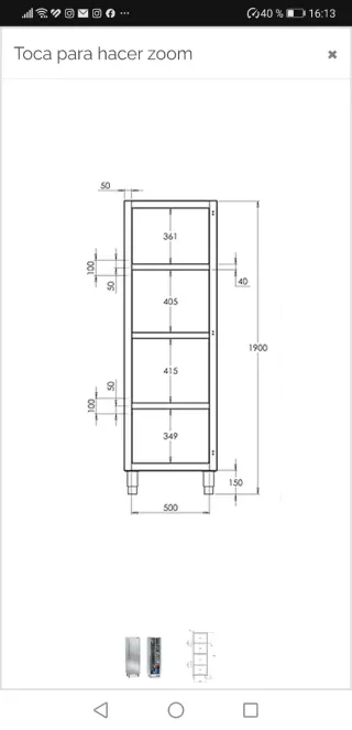 Armario DISTFORM Acero Inoxidable