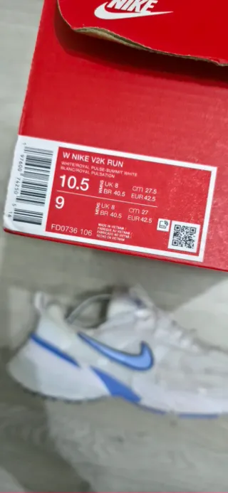 Nike V2k Run White Royal Pulse Summit White