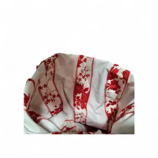 Traje de Flamenca Rojo y Blanco T-42-44