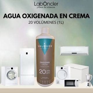 Agua Oxigenada en Crema Valquer 20 Vol