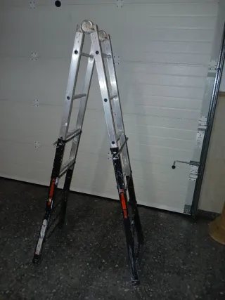 Escalera hierro y aluminio