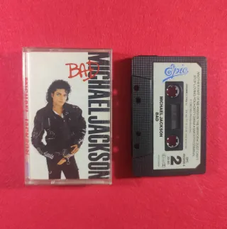 Casete Michael Jackson Bad