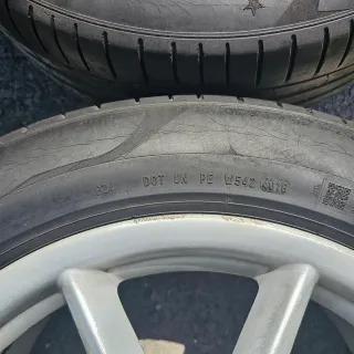 Llantas Porsche 19 con neumáticos