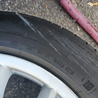 Llantas Porsche 19 con neumáticos