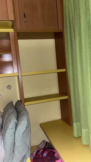 Habitación juvenil completa con 2 camas