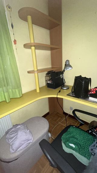 Habitación juvenil completa con 2 camas