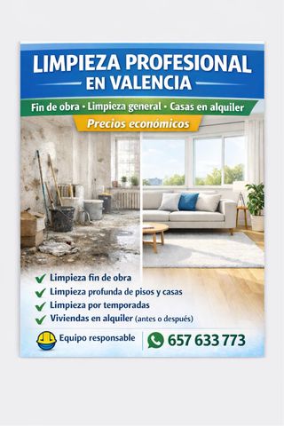 LIMPIEZA GENERAL – PUERTO DE SAGUNTO