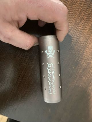 Silenciador Airsoft Táctico Calavera