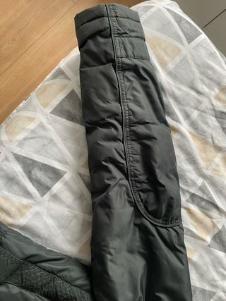 Anorak de plumas Calvin Klein verde