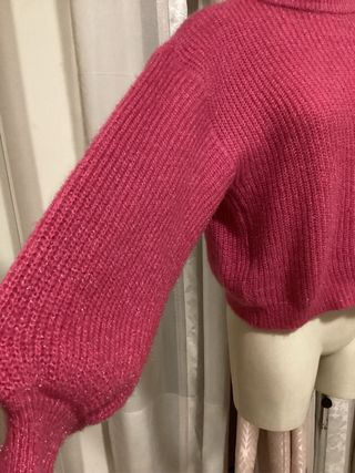 Maglione rosa fucsia