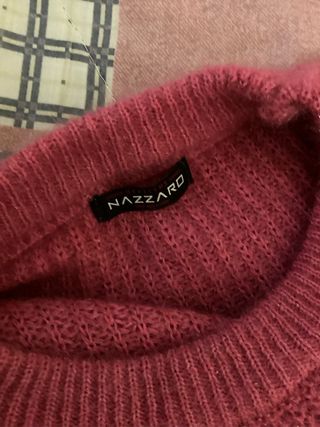 Maglione rosa fucsia