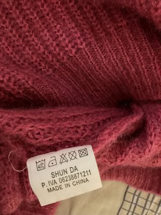 Maglione rosa fucsia