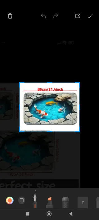 Alfombra 2D Kafulam Koi