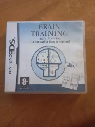 Juego Brain Training Nintendo DS con caja y manual