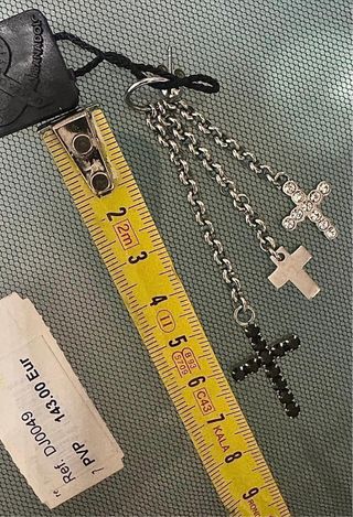 DOLCE GABBANA D&G PRENDIENTES CRUZ MUJER HOMBRE