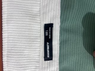 Camisa de pana multicolor