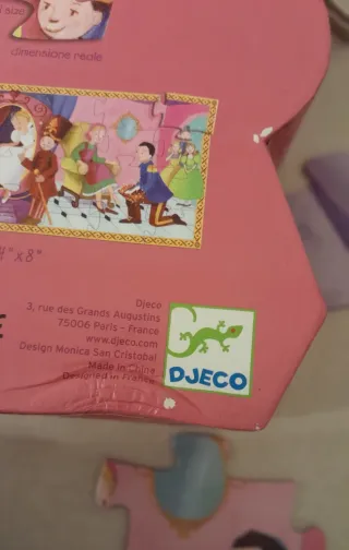 Puzzle Djeco Cenerentola 36 pezzi