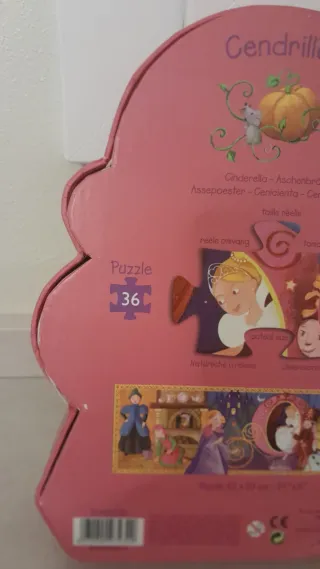 Puzzle Djeco Cenerentola 36 pezzi