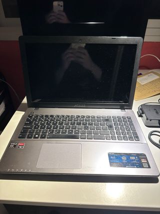 Portátil Asus F550D Gris