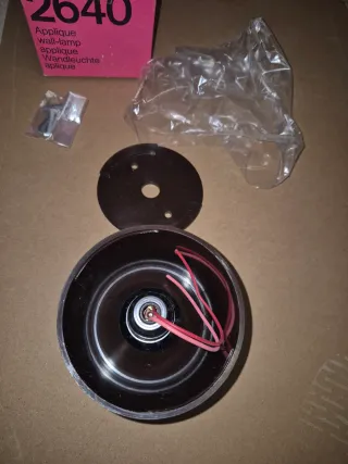 Applique Gedy Design vintage marrone E14