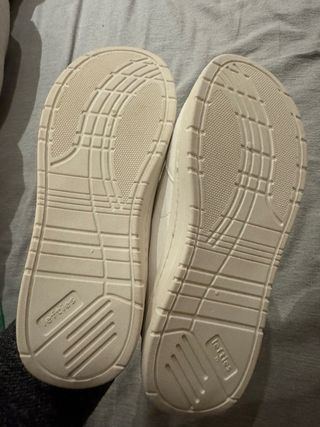 Zapatillas niño velcro blancas talla 35