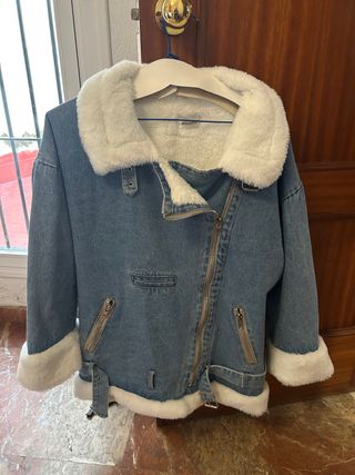 Chaqueta vaquera forrada borreguito