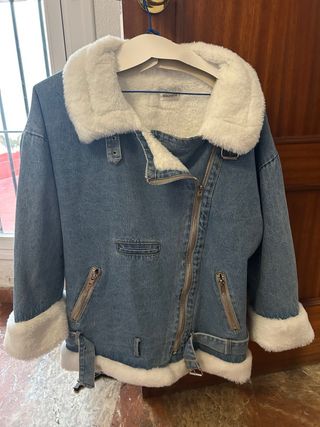 Chaqueta vaquera forrada borreguito