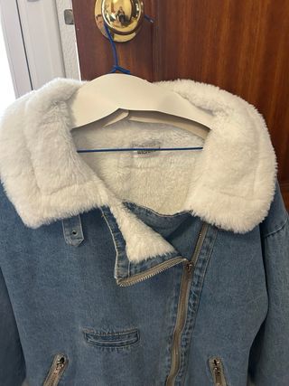 Chaqueta vaquera forrada borreguito