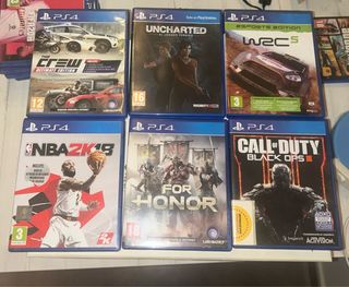 Pacchetto di 6 giochi PS4 o separatamente
